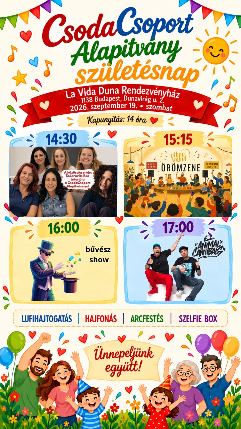 CsodaCsoport Családi nap 2026